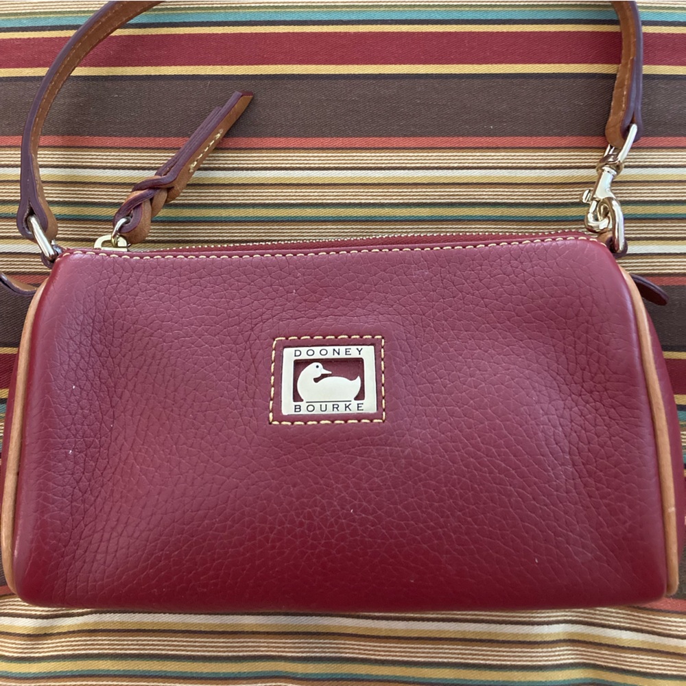 Dooney Bourke Leather Mini Barrel Tote